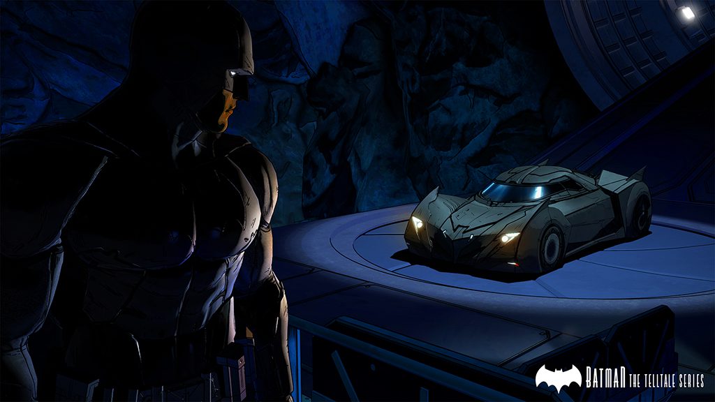 Bruce Wayne and Batmobile Telltale