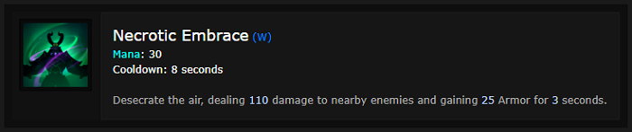 Mal'Ganis Build Guide for Heroes of the Storm 3 NecroticEmbrace