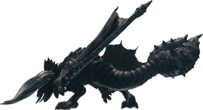 MHW Black Diablos Render 001