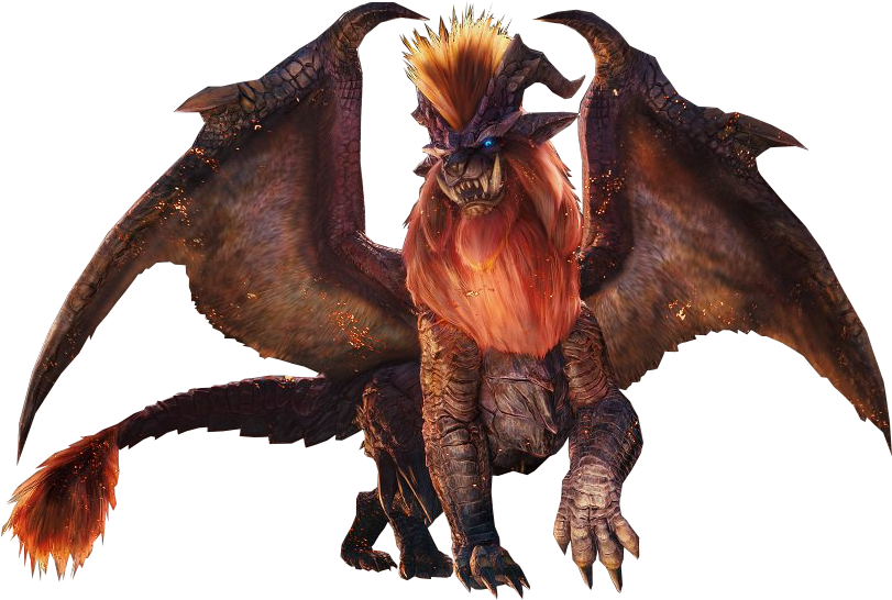 MHW Teostra Render 001