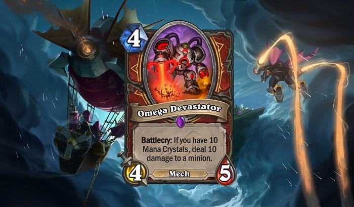Top 5 Overpowered Cards in Hearthstone 2 omega devastator
