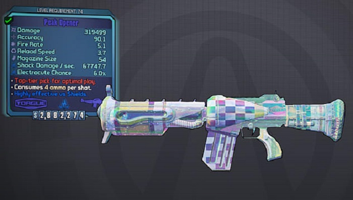 How to Get the 10 Best Weapons in Borderlands 2's Commander Lilith and the Fight for Sanctuary 3 peak opener b2c2a