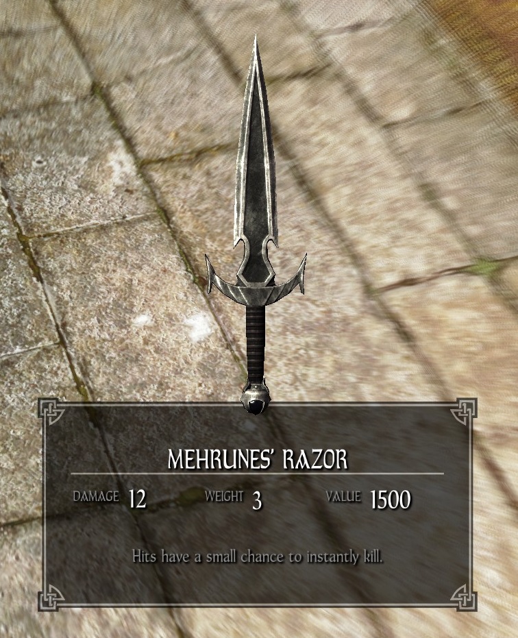 Mehrunes Razor