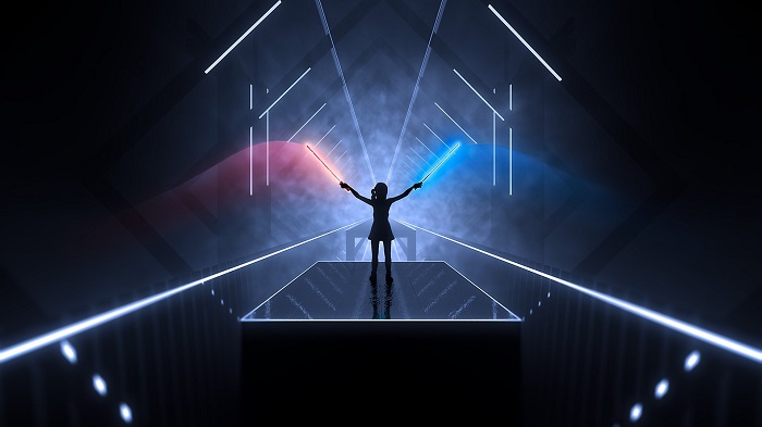 beat saber girl image