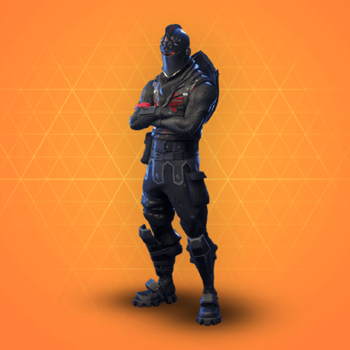 black knight outfit hd