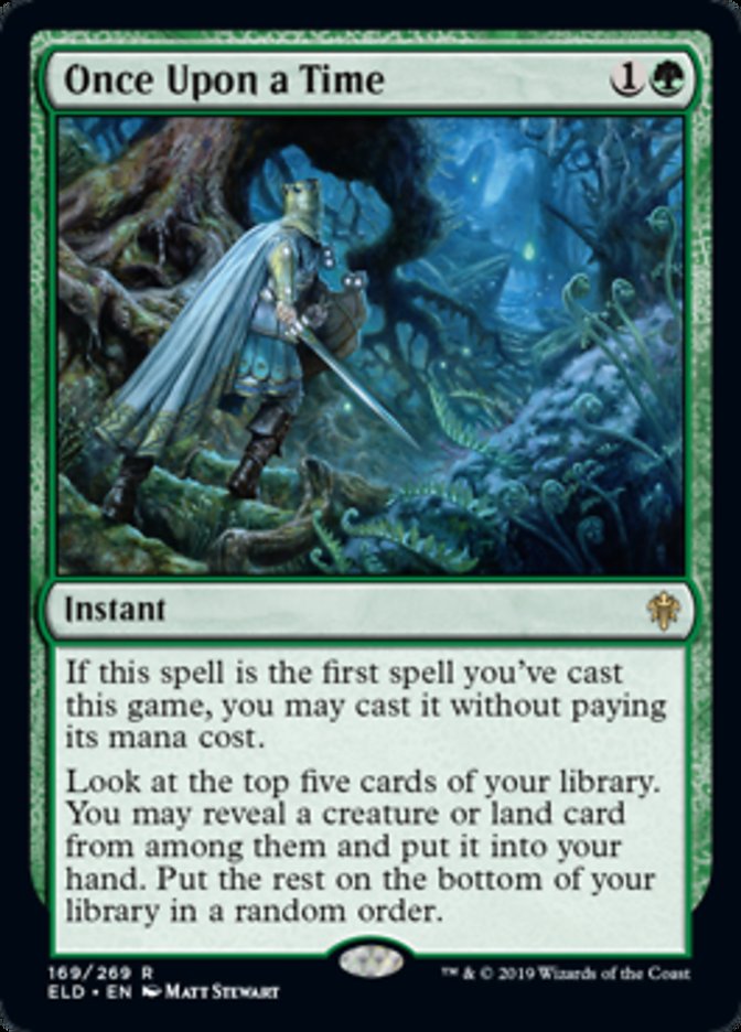 Top 10 Best Throne of Eldraine Cards for Magic: The Gathering Limited and Standard 10 eld 169 once upon a time