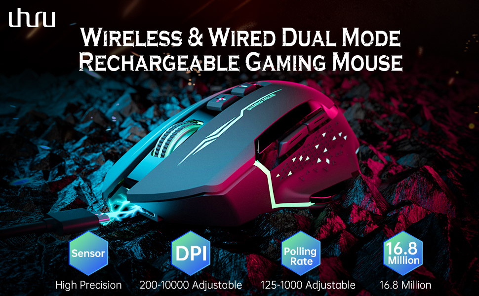 Uhuru Wireless Gaming Mouse Review | Gaming Tier List