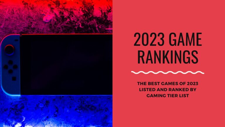 2023 Game Rankings